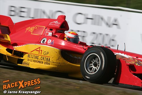 A1 Team China gaat voor de prijzen tijdens thuiswedstrijd